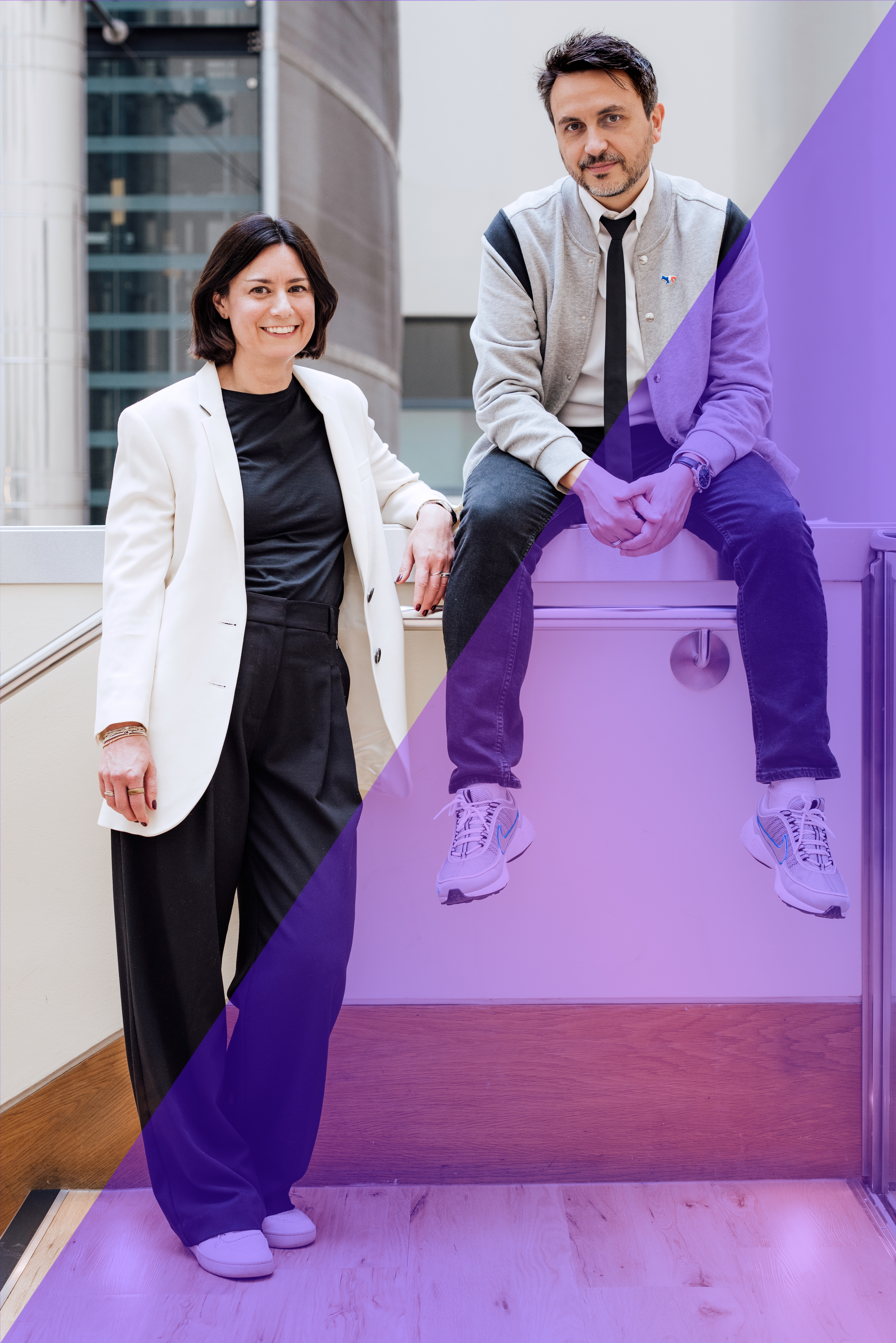 Laura Ferrari and Stefano Della Schiava, co-founders of Shift Collective